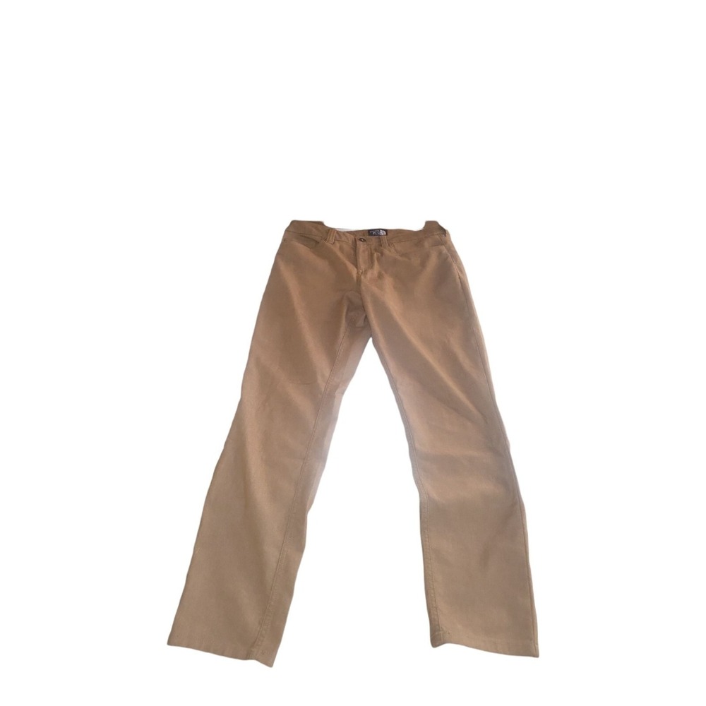 The North Face Brown Denim Skinny Straight Leg Jeans Women Sz 8 Casual Outdoors